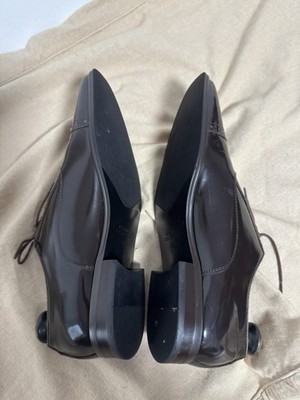 Versace Collection Shoes Mens Size 43 Brown Cap Toe Oxford  display picture 1