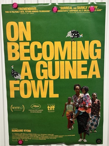 On Becoming A Guinea Fowl Movie Poster 27X40 Rungano Nyoni Official DS - Picture 2 of 3