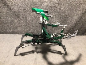 Lego Bionicle #8622 & #8623 Nidhiki & Krekka, Incomplete, Good Condition