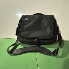Targus EcoSmart 15" Laptop Messenger Bag Black Green Nylon Padded