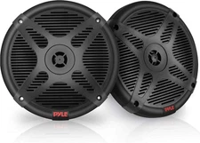 Pyle 6.5" Dual Marine Speakers - Waterproof & Bluetooth Compatible,600 Watt
