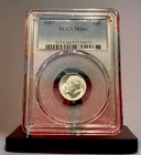 1957-P  Roosevelt Dime  MS66  PCGS   Blast White!! US Mint Coin