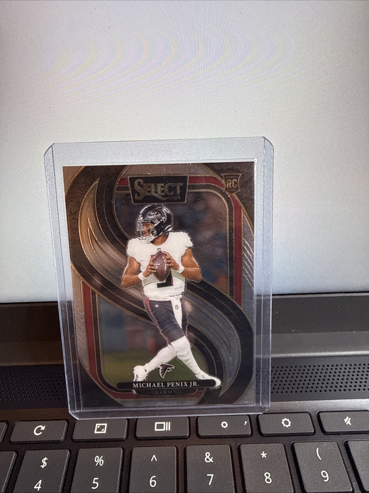 2024 Panini Select - Premier Level Michael Penix Jr. #110 Silver Prizm (RC)