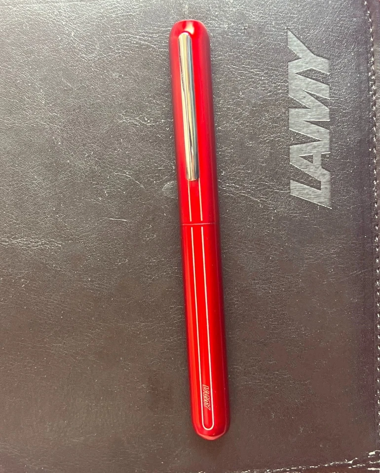 LAMY Dialog 3 Series Red Color 14k EF nib Fountain Pen No Gift Box - Image 2 of 4