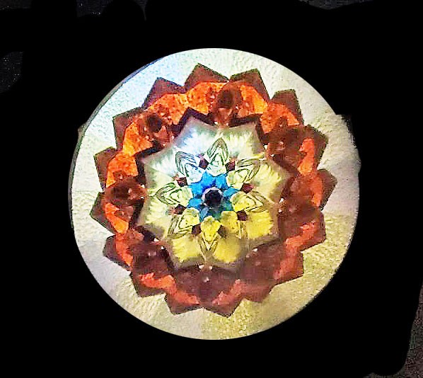 Beautiful Gold Vermeil Kaleidoscope Necklace by Kevin & Deborah Healy