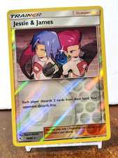 jessie and james pokemon cards Team Rocket & Meowth Holographic Card Sleeves  Kado Supplies James TCG Cards & Art