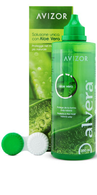 AVIZOR Alvera Kontaktlinsenflüssigkeit für weiche Kontaktlinsen 350 ml
