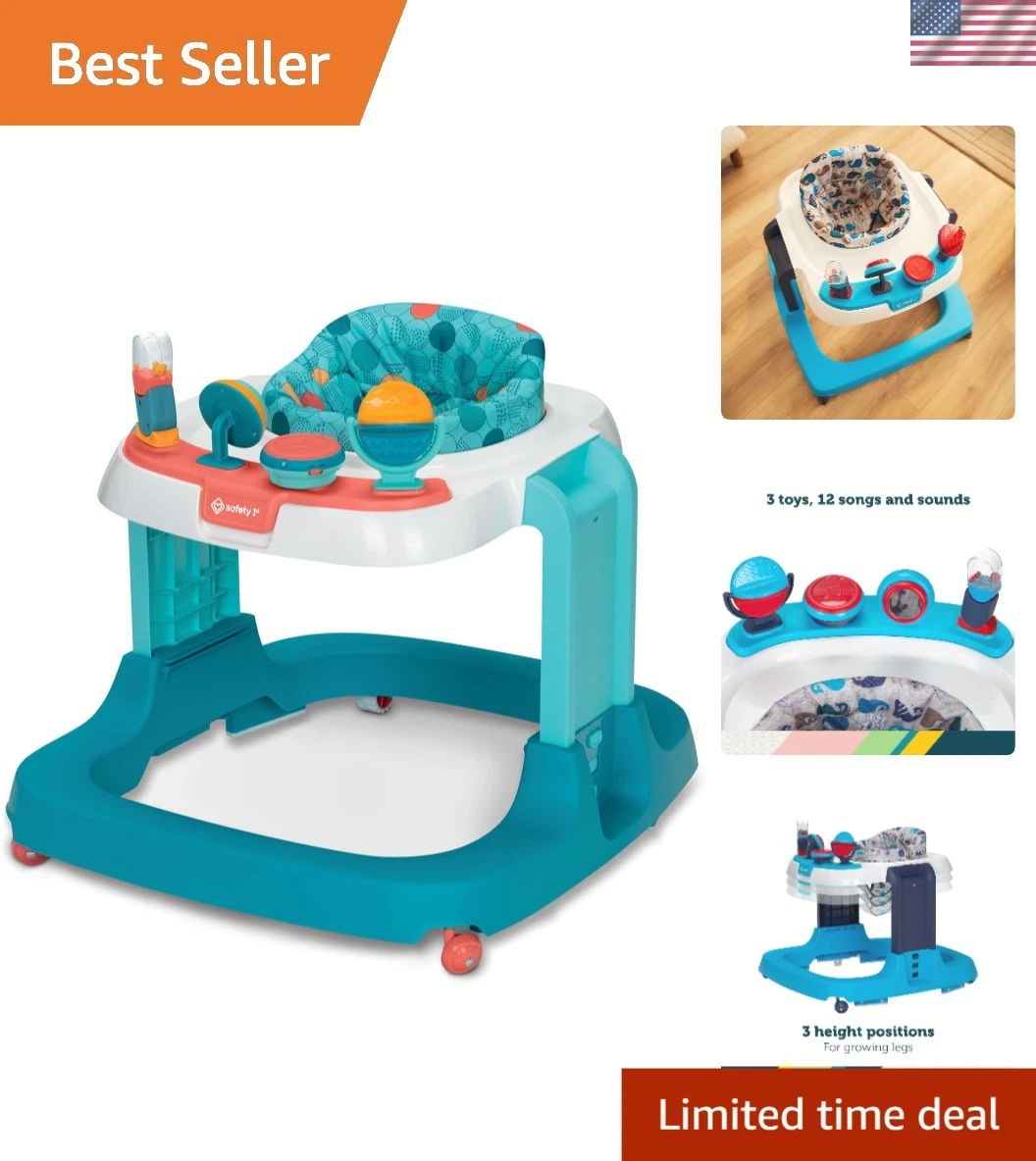 Ready, Set, Walk! DX Developmental Walker - Spotlight Teal, 3-Position Height
Opens in a new window 