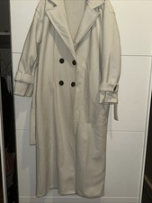 Herbst Mantel Beige&weiß Gr.38 In Sehr Gutem...