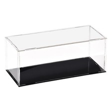 25x10x10cm Acrylic Clear Display Box Dustproof Protection Showcase Collectibles