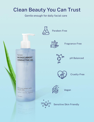 10oz Microcurrent Conductive Gel – Hydrating Gel with Hyaluronic