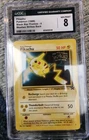 1999 Pokemon Black Star Promo Pikachu 4 CGC 8 PSA BGS