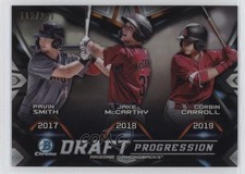 2019 Bowman Draft Chrome Progression Refractor Pavin Smith Jake McCarthy v9t