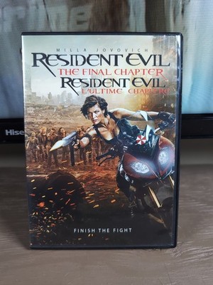 RESIDENT EVIL: THE FINAL CHAPTER (DVD, 2017)