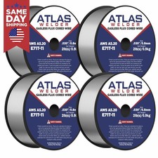 E71T-GS .030 Flux Core Welding Wire Gasless MIG Mild Steel 2lb 4 Pack - SALE