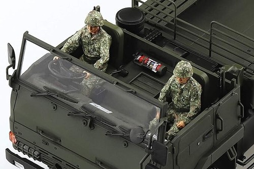 Kit Modelo Japón Aoshima 1/35 No.1 JGSDF 3 1/2t CAMIÓN ISUZU SKW-477 Nuevo En Stock - Imagen 5 de 7