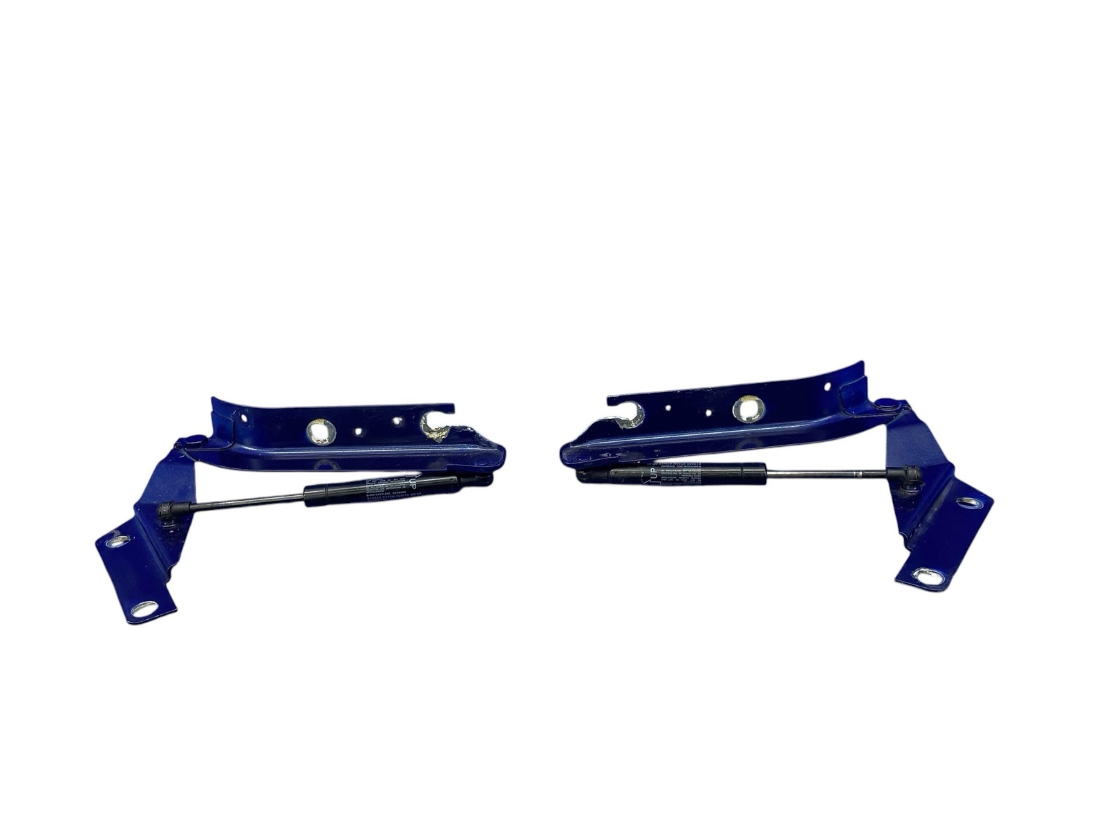 2008-2014 FERRARI CALIFORNIA FRONT HOOD SUPPORT BRACKET W/ SHOCK CYLINDER SET