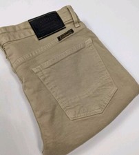 Civilianaire Allen Edmonds "Walker" Khaki Tan Jeans USA Mens 31x31 Slim Straight