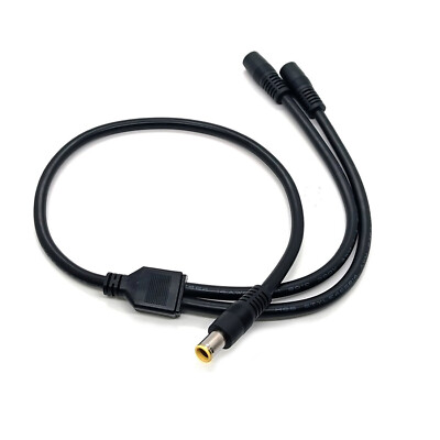 DC 7909 8mm 7.9mm Y Splitter Adapter Cable 14AWG Portable Solar