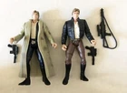Star Wars Power of the Force Han Solo Endor & Bespin Action Figures Kenner