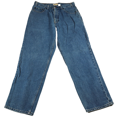 Old Navy Jeans Mens 35x30 Light Wash Blue Baggy Tapered Сotton