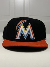Miami Marlins Baseball Hat New Era 59Fifty Logo Clean Fitted 6 3/4 Possible Kids