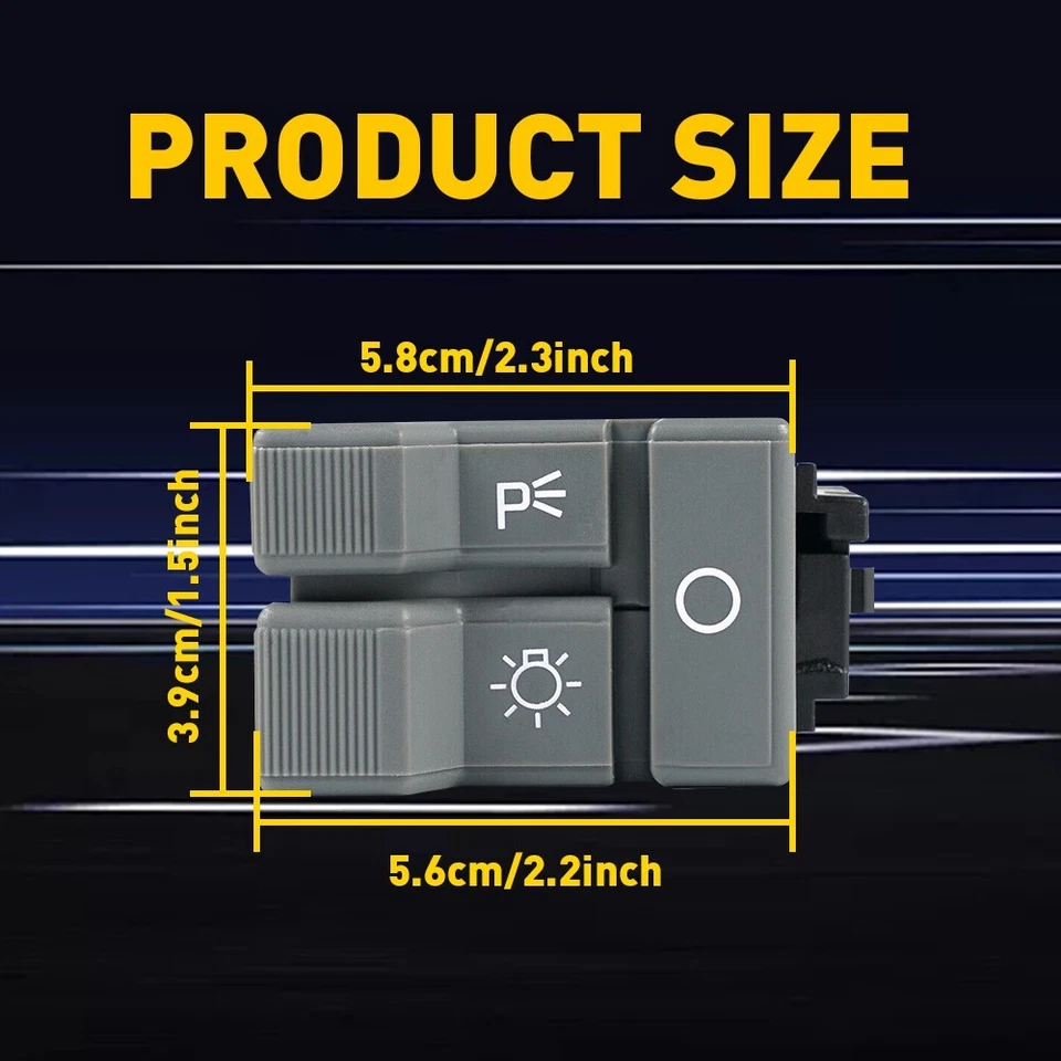 Nuevo interruptor de luz de faro para camioneta Chevrolet y GMC C1500 C2500 C3500 1990-1994 Foto 2 de 4