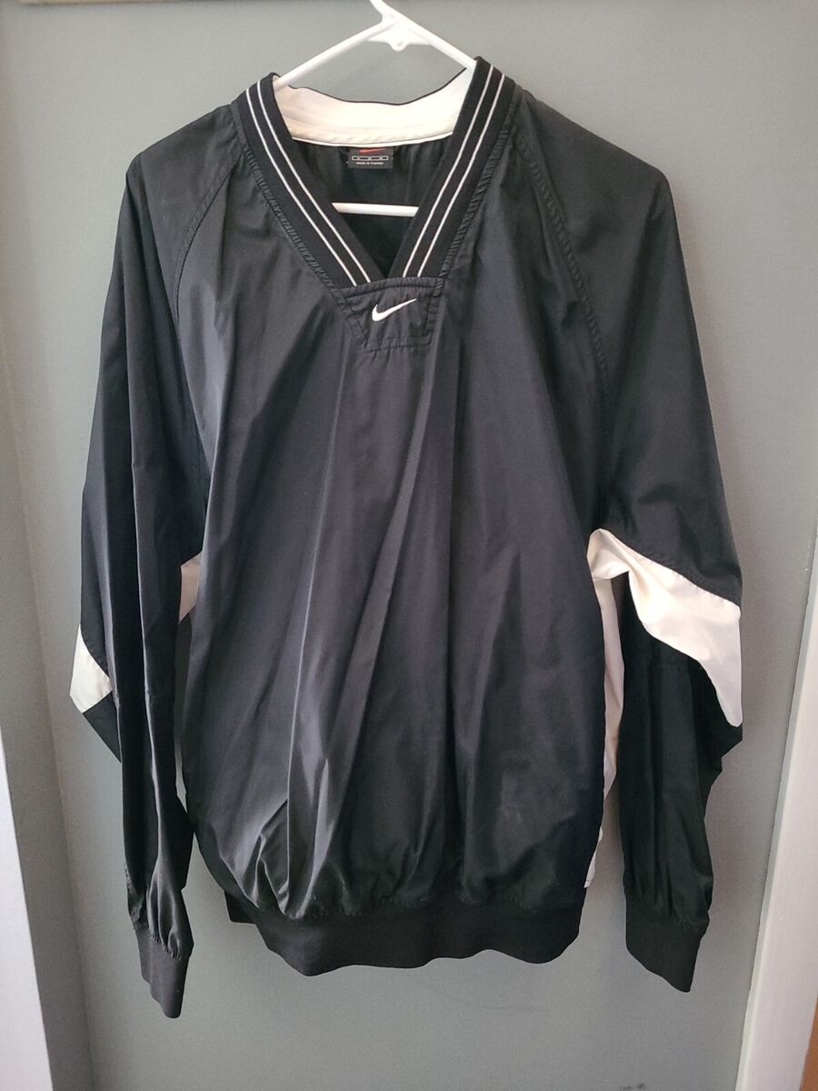 Vintage Nike Pullover 90s Windbreaker Center Swoosh V Neck Vintage Nike Pullover 90s Windbreaker Center Swoosh V Neck