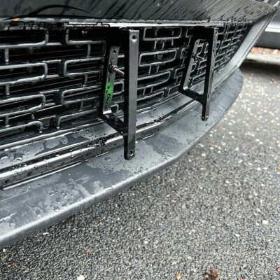 NO Drill Front License Plate Mount Bracket for Dodge Challenger 2015-2023