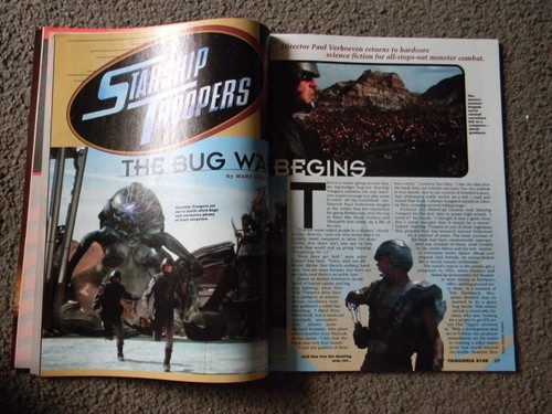FANGORIA : ISSUE 168 : HORROR : STARSHIP TROOPERS/SCREAM 2/PHANTOMS : 1997 : VG - Picture 5 of 6
