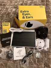 Rraycom Wireless Security Camera Outdoor Battery Powered Argus3Pro &Solar Panel