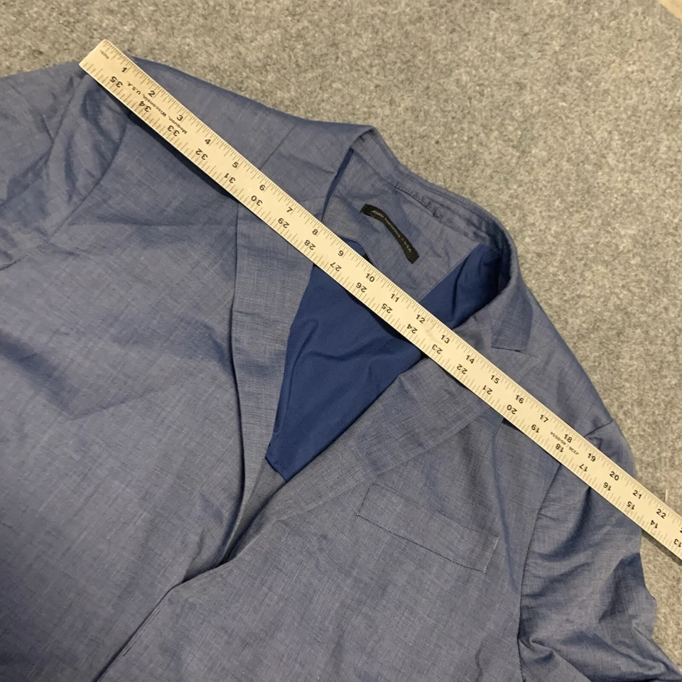 John Varvatos Mens Sport Jacket Size 44 Cotton Blend Blazer - Image 4 of 4