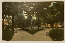 Branson Park, Kalamazoo, Michigan, Posted 1911, Postcard