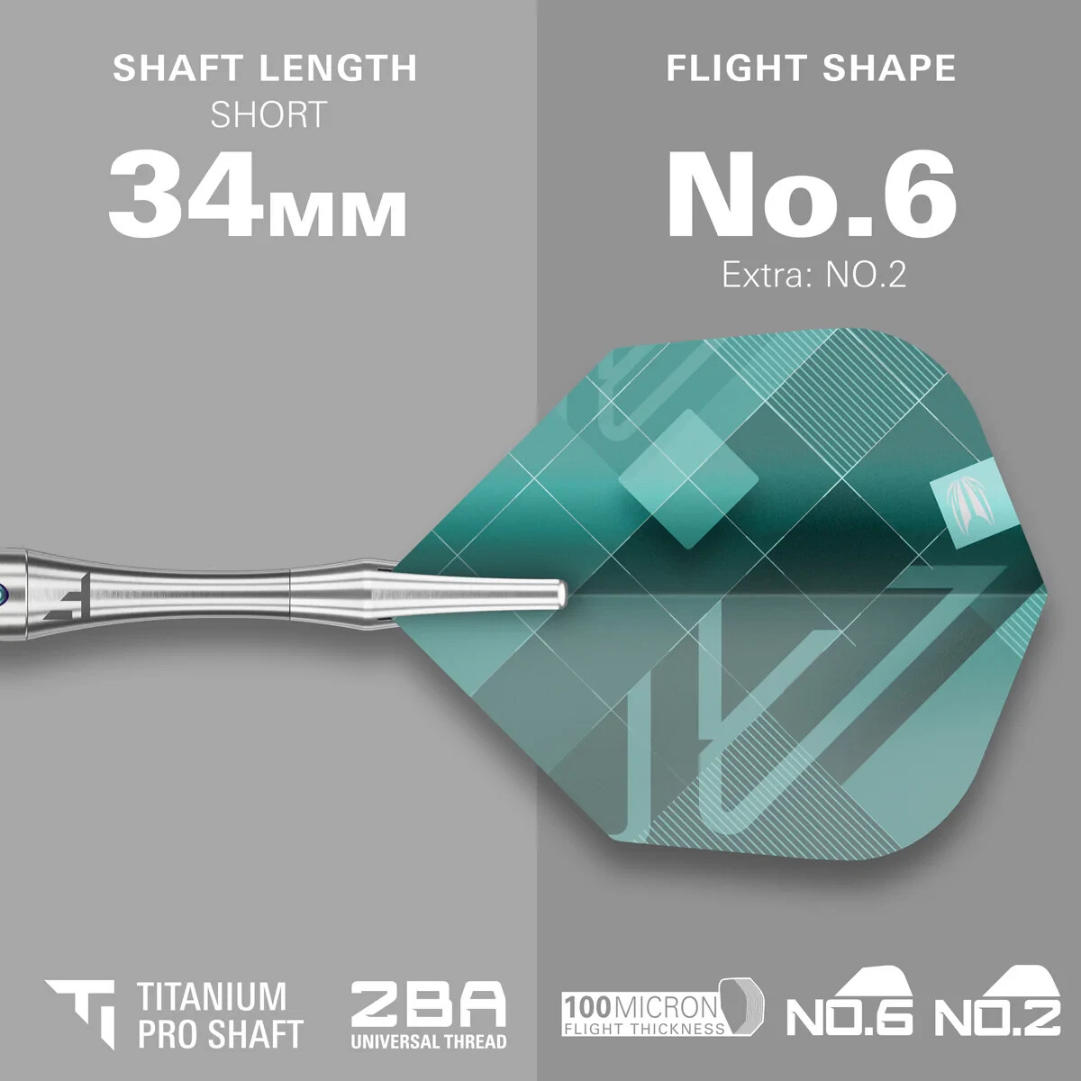 23 GRAM TARGET ROVE 01 90% TUNGSTEN STEEL TIP DARTS WITH SWISS