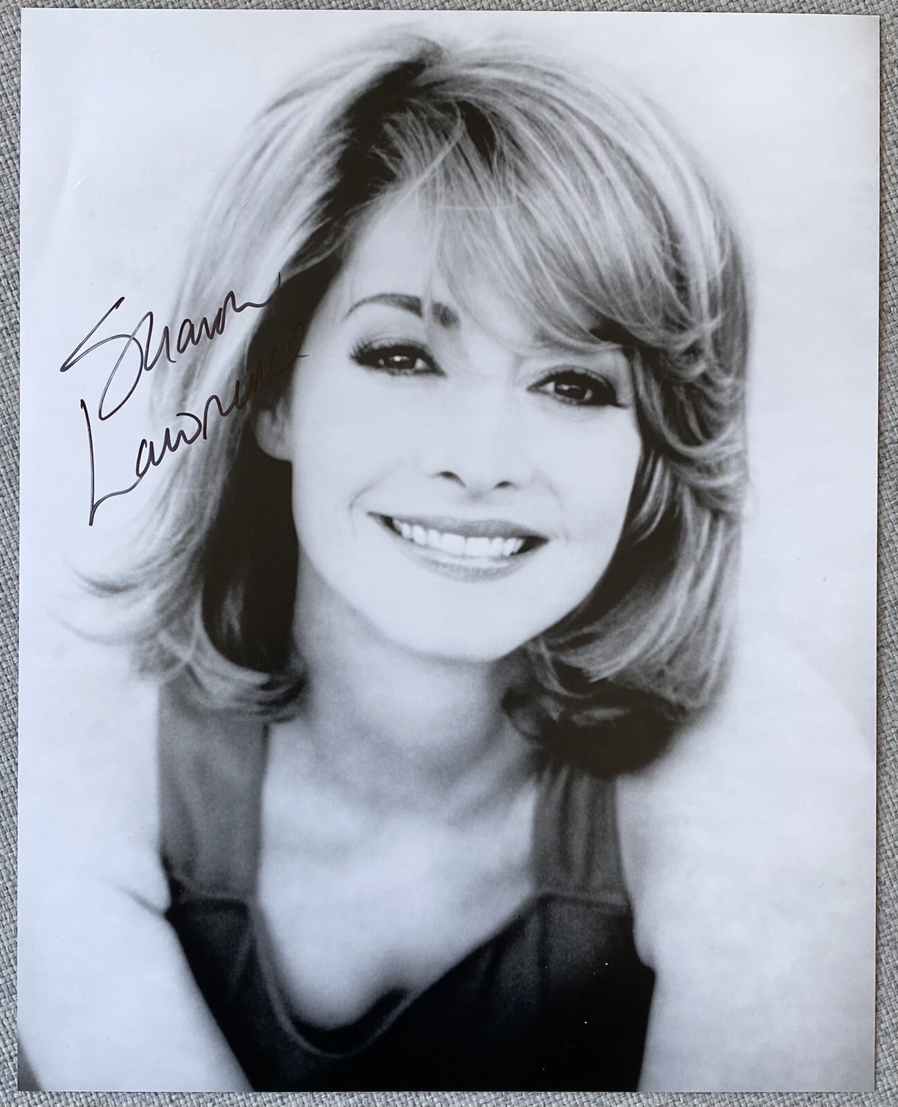 Sharon Lawrence Signed In Person 8x10 B&W Promo Photo Authentic, NYPD
