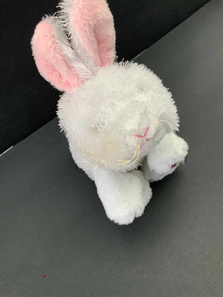 Webkinz Ganz White Plush Bunny HS078 Lil' Kinz Rabbit no code Easter’s coming! - Image 3 of 4