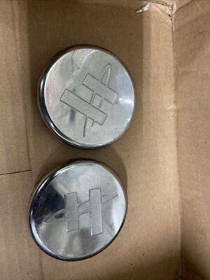 Helo Wheels Chrome Custom Wheel Center Cap Caps Set 2 # 802-2295 / 8 / L / G