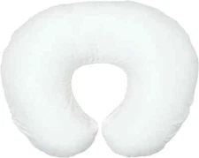 Boppy Original Nursing Pillow Liner, Bright White, Machine Washable and Wipeable