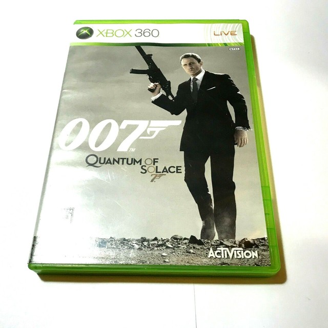James Bond 007 Quantum of Solace (Microsoft Xbox 360, 2008) (With Case