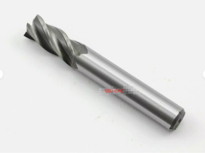 12mm 4 Flute HSS End Milling Mill Edge Slot Cutter Cutting Lathe Router Bit Tool