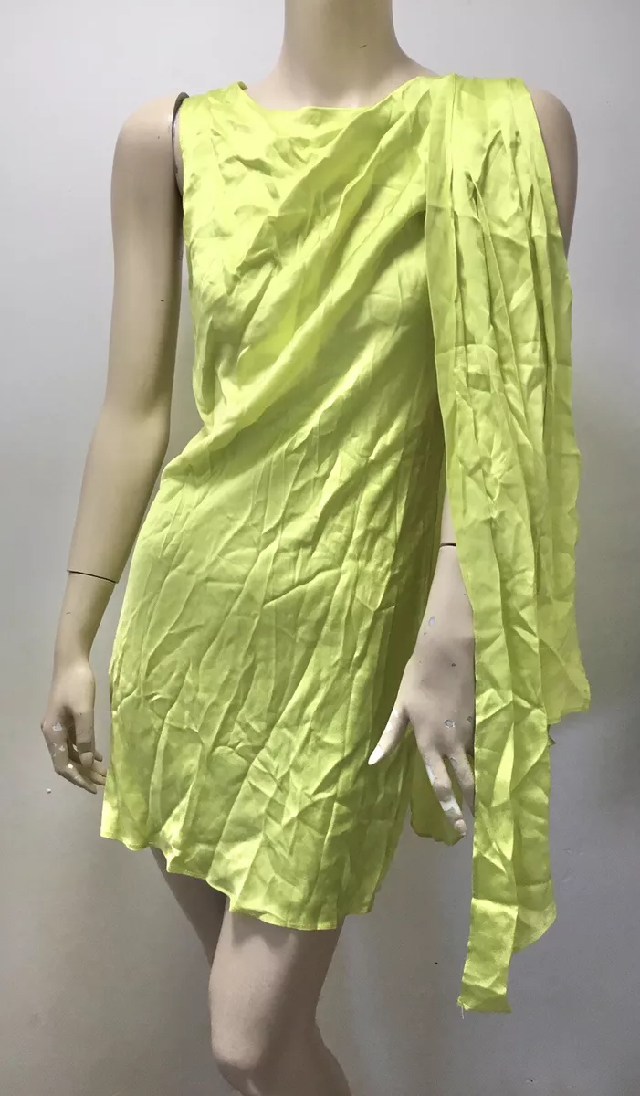 Silk neon best sale dress