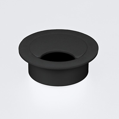 Kabeldurchführung 10mm - 220mm Schwarz | Kabelmanagement Schreibtisch Büro PC