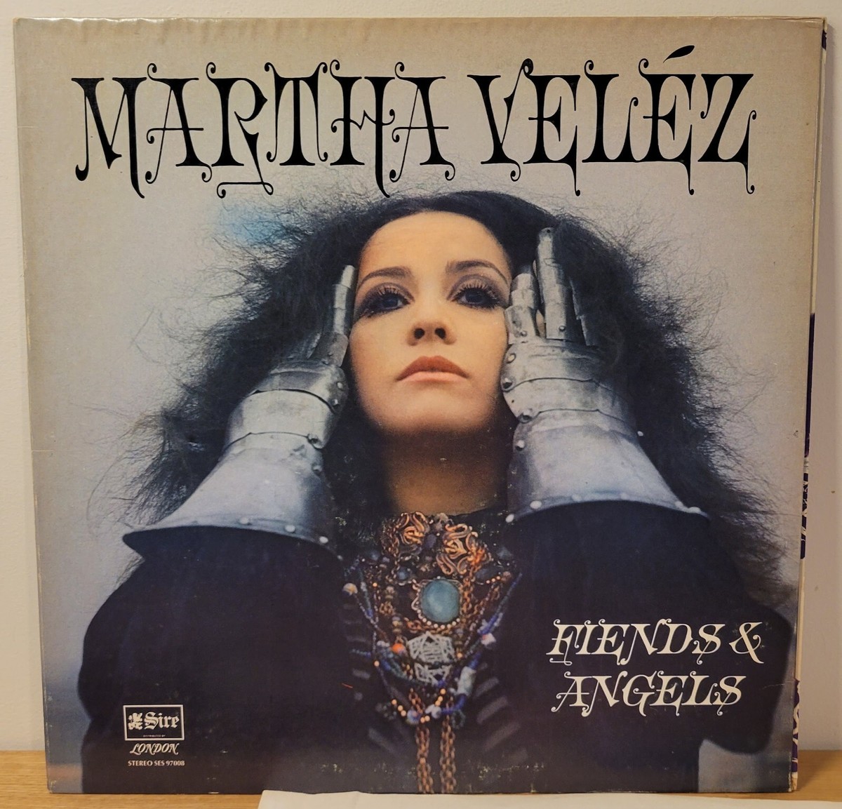 ERIC CLAPTON参加！MARTHA VELEZ/ANGELES OF ～ Martha Velez Fiends & Angels Promo Psych Blues Clapton