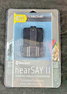 Scosche CBHR3 HearSay II Handsfree Bluetooth Speakerphone and Wireless Headset