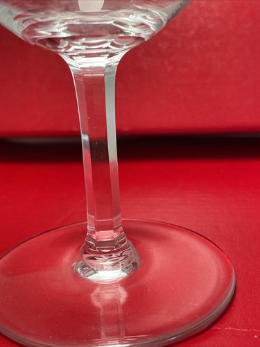 Baccarat Rabelais Port Glass Hand Blown Cut Stem Crystal France - Picture 4 of 7