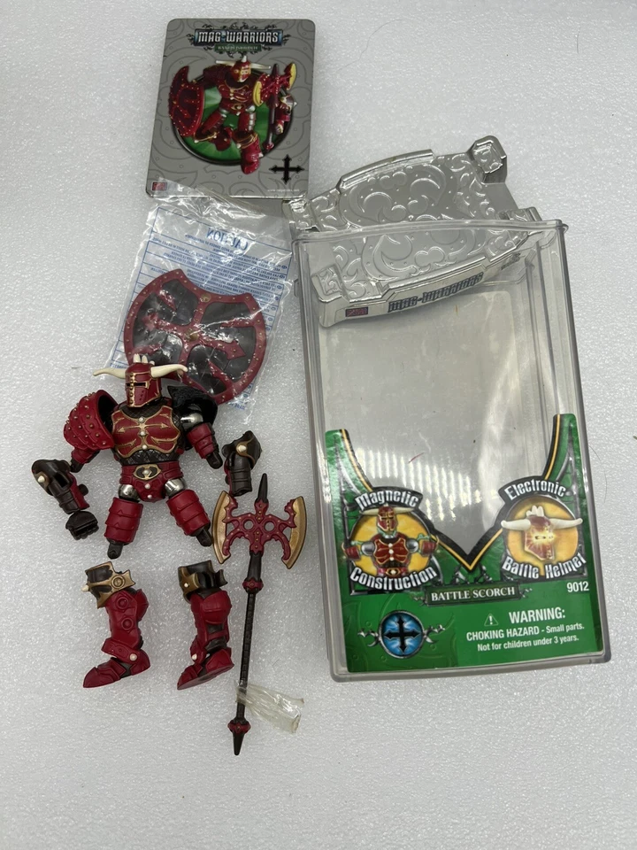 Lot 2005 Mega Bloks Mag Warriors Magnetic HAWKBLADE/Battle Scorch Not Complete! - Image 3 of 4