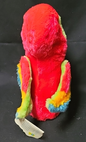Vintage Dakin Super Nature Puppet Plush Polly Parrot with Tag - Picture 4 of 9
