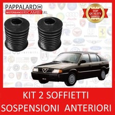 KIT 2 COPPIA SOFFIETTI CUFFIE AMMORTIZZATORI SOSPENSIONI ANTERIORI ALFA 33