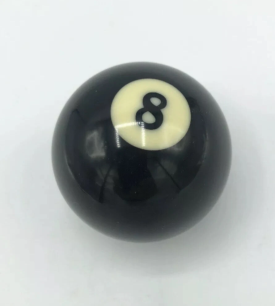 Pool Table Billiard Ball 8 replacement Eight Ball Standard Tegular Size 8 Ball