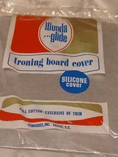 Vintage Ironing Board Cover Silicone All Cotton No Stick Pressing MCM